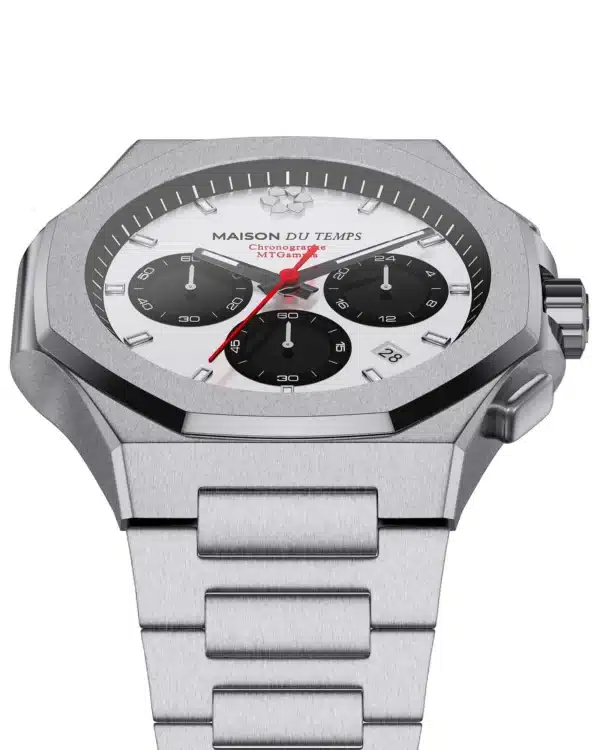 Maison du temps Watch MT GAMMA CHRONOGRAPHE ACIER BLANC c