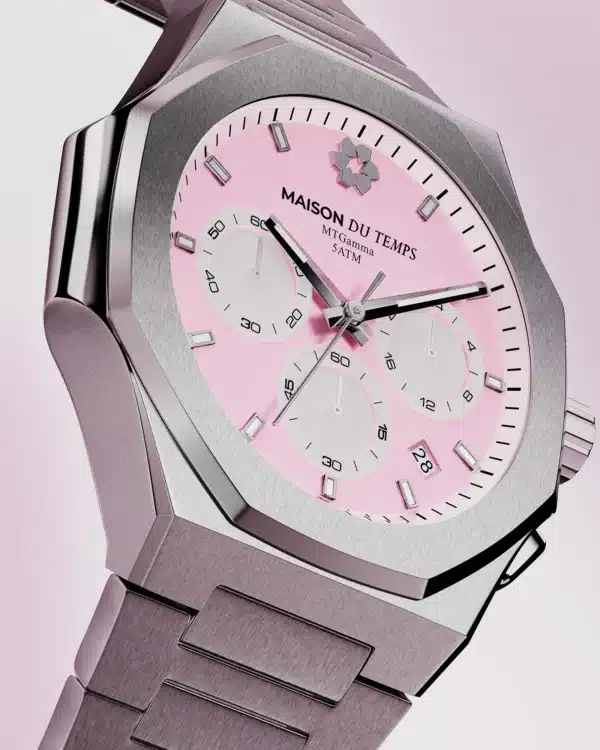 Maison du temps Watch MT GAMMA CHRONOGRAPHE ACIER ROSE c