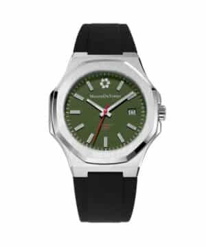 Maison du temps Watch MT GAMMA KAKI SILICONE NOIR