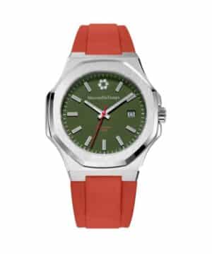 Maison du temps Watch MT GAMMA KAKI SILICONE ORANGE
