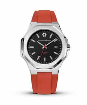 Maison du temps Watch MT GAMMA NOIR SILICONE ORANGE