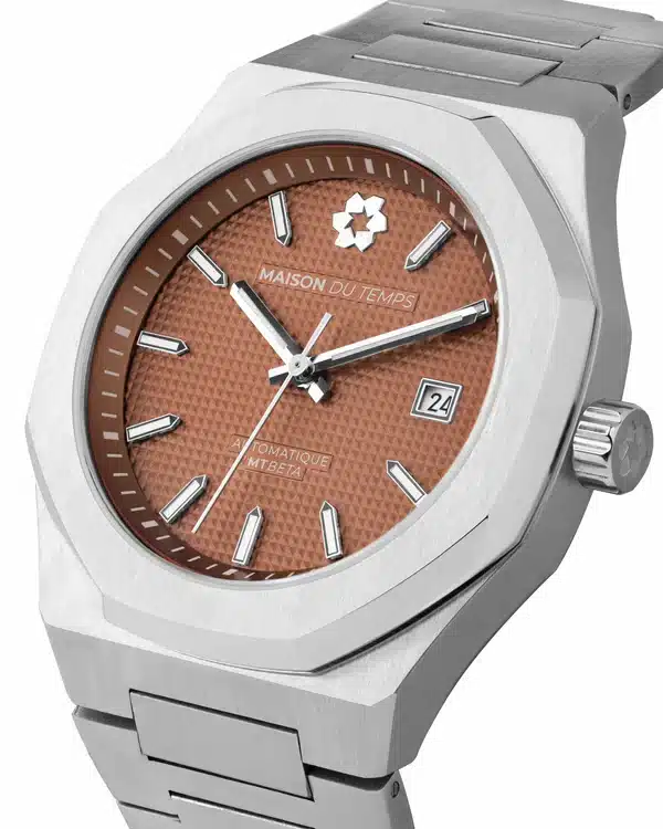 Maison du temps Watch MT BETA MOCHA ACIER b
