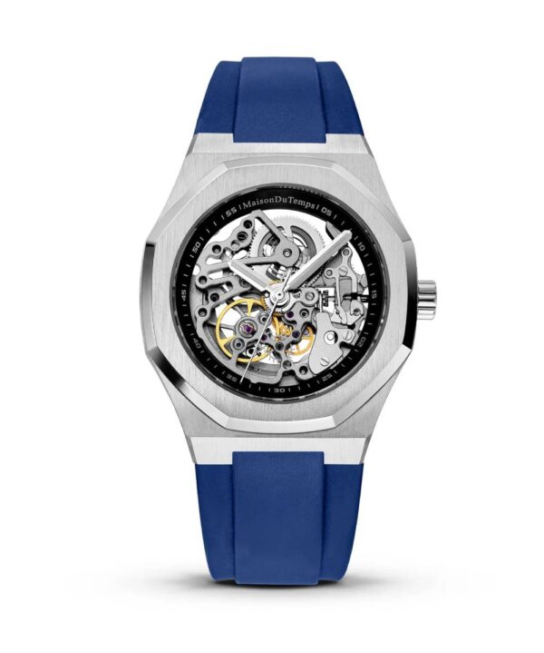 Maison du temps Watch MT BETA SQUELETTE SILICONE BLEU