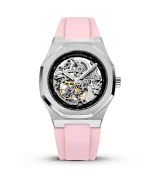 Maison du temps Watch MT BETA SQUELETTE SILICONE ROSE