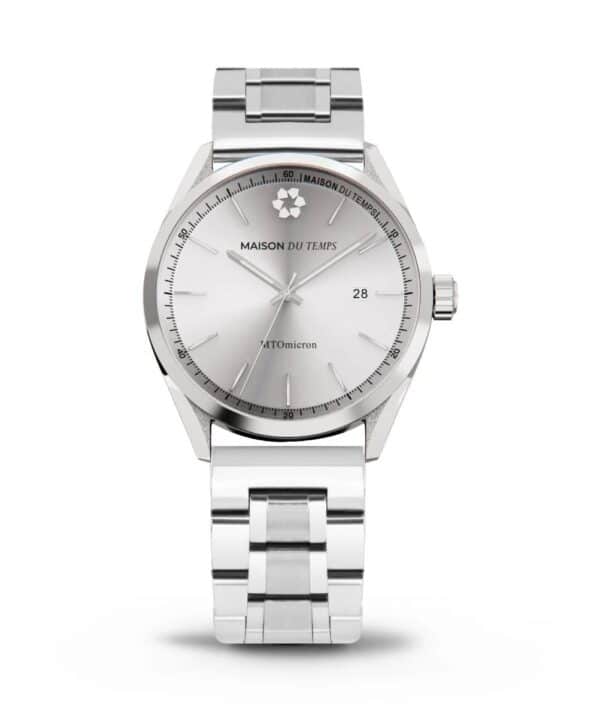 Maison du temps Watch MTOMICRON ARGENT ACIER