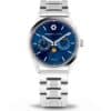 Maison du temps Watch MTOMICRON BLEU MOONPHASE ACIER