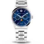 Maison du temps Watch MTOMICRON BLEU MOONPHASE ACIER