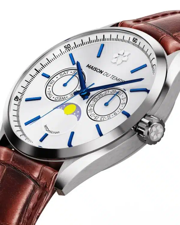 Maison du temps Watch MTOMICRON MOONPHASE BLANC c