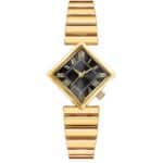 Conteenium Watch MONTRE EXQUIS OR CADRAN NOIR