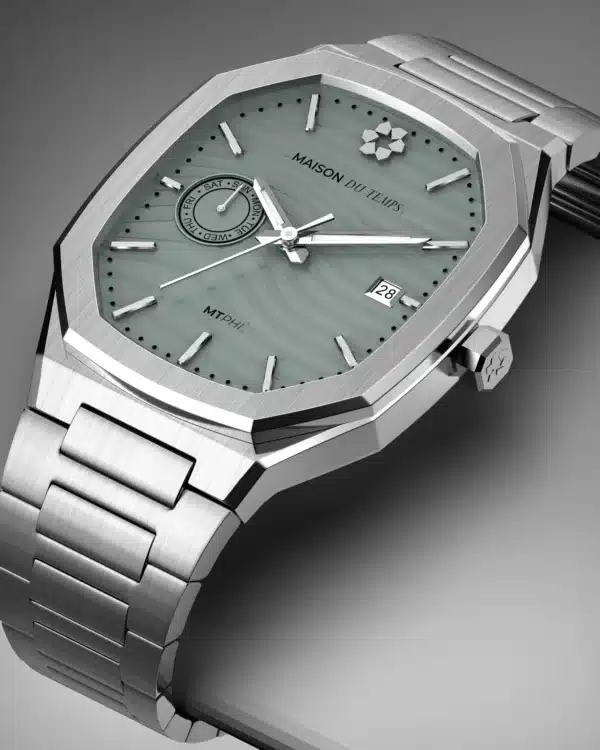Maison du Temps MTPHI DAY DATE ACIER VERT a