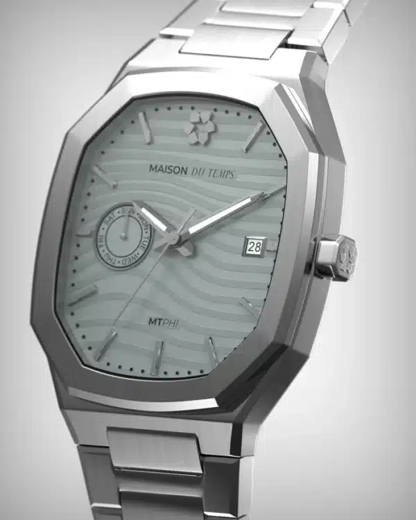 Maison du Temps MTPHI DAY DATE ACIER VERT b