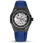 Maison du temps Watch MT BETA SQUELETTE BLACK EDITION BLEU