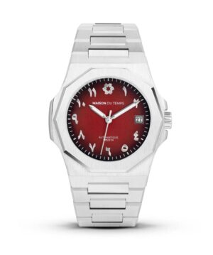 Maison du temps Watch MT ZETA ARABIC ROUGE ACIER Maison du temps Watch MT ZETA ARABIC ROUGE ACIER