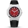 Maison du temps Watch MT ZETA ARABIC ROUGE SILICONE NOIR