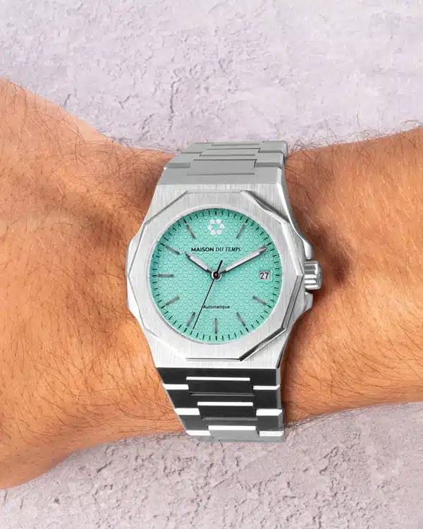 Maison du temps Watch MT ZETA TURQUOISE ACIER b Maison du temps Watch MT ZETA TURQUOISE ACIER b