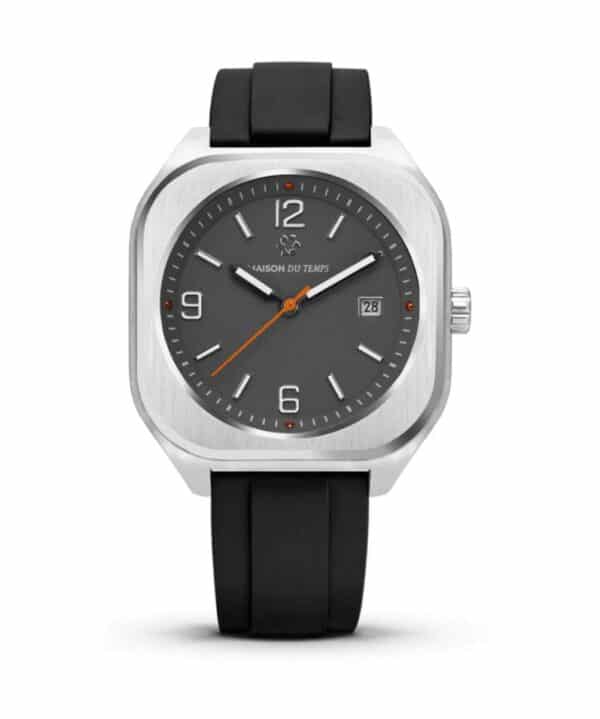 Maison du temps Watch MTIOTA GRIS CAOUTCHOUC NOIR Maison du temps Watch MTIOTA GRIS CAOUTCHOUC NOIR