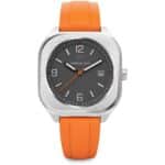 Maison du temps Watch MTIOTA GRIS CAOUTCHOUC ORANGE