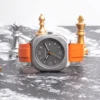 Maison du temps Watch MTIOTA GRIS CAOUTCHOUC ORANGE c