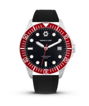 Maison du temps Watch MTSIGMA CAOUTCHOUC NOIR Maison du temps Watch MTSIGMA CAOUTCHOUC NOIR