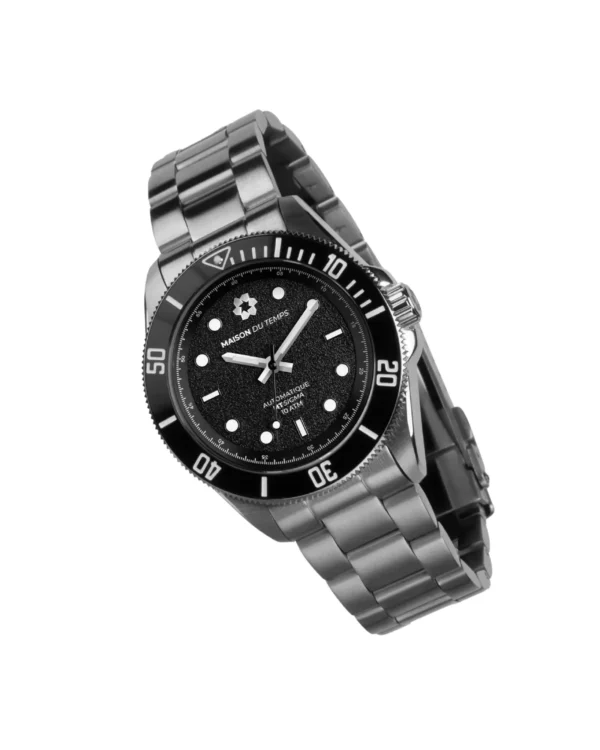 Maison du temps Watch MTSIGMA LUNETTE NOIRE ACIER a Maison du temps Watch MTSIGMA LUNETTE NOIRE ACIER a