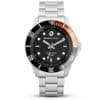 Maison du temps Watch MTSIGMA LUNETTE NOIRE ORANGE ACIER Maison du temps Watch MTSIGMA LUNETTE NOIRE ORANGE ACIER