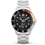 Maison du temps Watch MTSIGMA LUNETTE NOIRE ORANGE ACIER