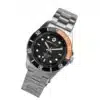 Maison du temps Watch MTSIGMA LUNETTE NOIRE ORANGE ACIER c Maison du temps Watch MTSIGMA LUNETTE NOIRE ORANGE ACIER c