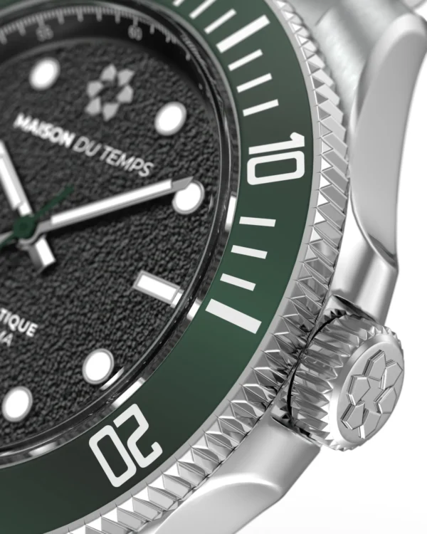 Maison du temps Watch MTSIGMA LUNETTE VERTE ACIER c Maison du temps Watch MTSIGMA LUNETTE VERTE ACIER c