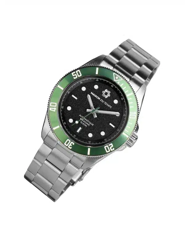 Maison du temps Watch MTSIGMA LUNETTE VERTE ACIER d Maison du temps Watch MTSIGMA LUNETTE VERTE ACIER d