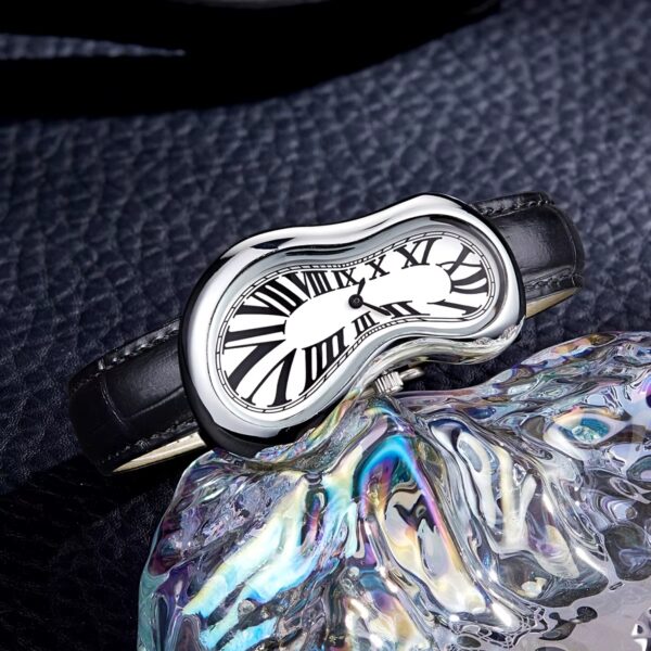 Conteenium Watch MONTRE DALI FONDU ARGENTE b