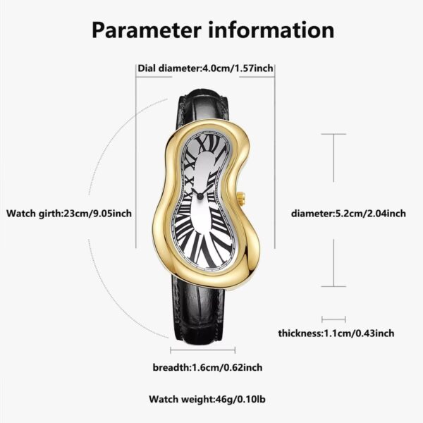 Conteenium Watch MONTRE DALI FONDU DORE c